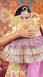 Twirl-ready & tradition-packed! 💫👧 Silk frocks with zari borders & floral touch — perfect for your little one’s festive glow! 🌸✨ 🆔 SF1037A & SF1037B 📏 Sizes: 1Y–5Y 🛍️ Shop now → thenesavu.com 📸 Tag @thenesavu to get featured! #TheNesavu #SilkFrocks #FestiveLook #NesavuKids #TraditionalVibes #LittleFashionista #vv1226 | The Nesavu