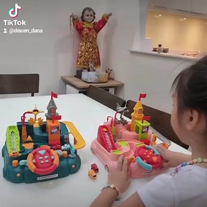 Out best selling Fun Manually Operated Adventure Race Track Set is now back in stock!🌟 Get this for only 620php!🌟 🛞FUN MANUAL OPERATION TOY SET - Many ways to play the car's track. There are 6 buttons to control and pass 8 different challenges, There is a main body, the track, rotary rod, signal lamp and crane needed to install it to the main body by yourself. 🛞Package includes 3 vehicles. 🛞PARENT-CHILD EDUCATIONAL TOYS - 2-in-1 single-track cooperative game where children can interact and 