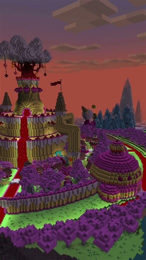 Minecraft Adventure Time - The Candy Kingdom #short #shorts