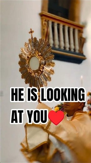 When You Stop Everything And Look At Jesus #eucharist #eucaristia #adoração #Benediction #Adoration