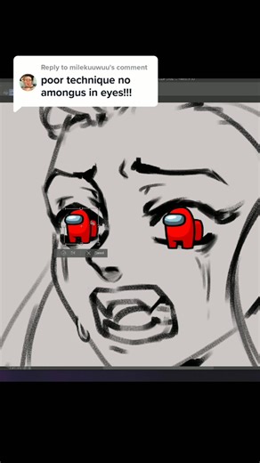 Among Us Fanart and Drawing Process | Digital Art Speedpaint