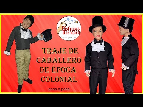DIY. How to make a Colonial Era Gentleman's Suit 🧥 Very easy Gentleman Costume for a boy.