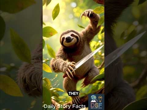 😲 Sloth Claws Facts You Won’t Believe! | Deadly Yet Amazing 🦥✨