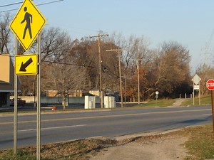 Crosswalk Beacon Likely Coming to Trail in Sylvan Lake