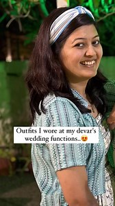 231K views · 3K reactions | Outfits I wore at my devar's wedding functions..殺#reels #trending #transformation #saree #love #reelsinstagram #reelitfeelit #happy #photography #outfits #explorepage #indianoutfit #selflove #treditional #fbreels | Dhara’s Wonder Life | Facebook