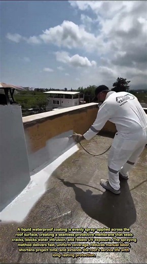 Roof Waterproofing Coating That Doubles Roof Protection! 🇺🇸