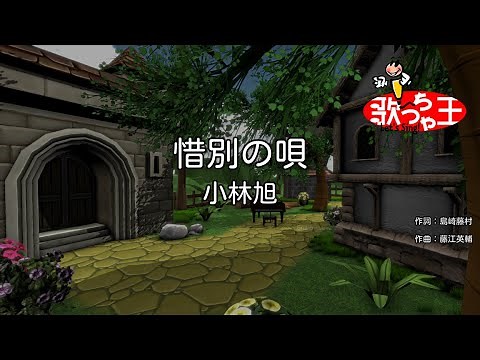 【カラオケ】惜別の唄/小林旭
