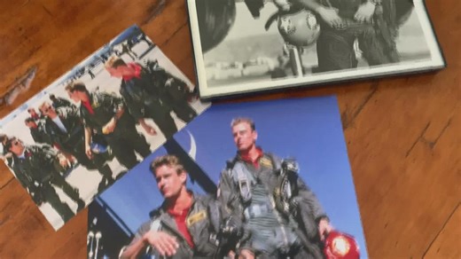 Whip Hubley played a hotshot pilot in 'Top Gun.' Now he lives a quiet life in Maine.