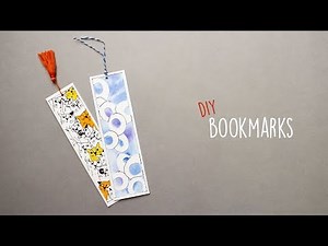 2 Easy Bookmarks | DIY Bookmarks | Bookmark Ideas