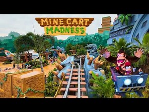Donkey Kong Mine-Cart Madness at Epic Universe FULL RIDE POV 2025 [4K]