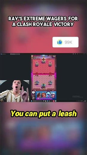 Ray's Extreme Wagers for a Clash Royale Victory