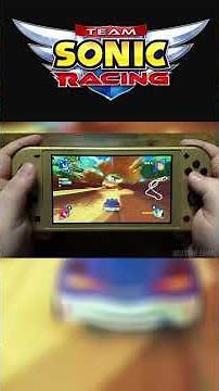 Sonic Team Racing Nintendo Switch Lite Gameplay