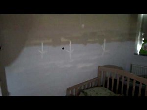 Pinhole picture through open window