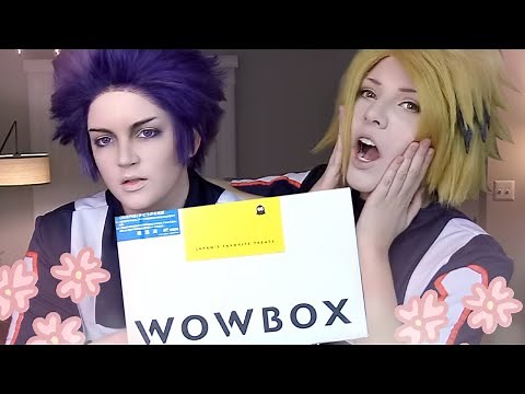 Japanese Sweets with ShinKami | WOWBOX Unboxing | My Hero Academia Cosplay