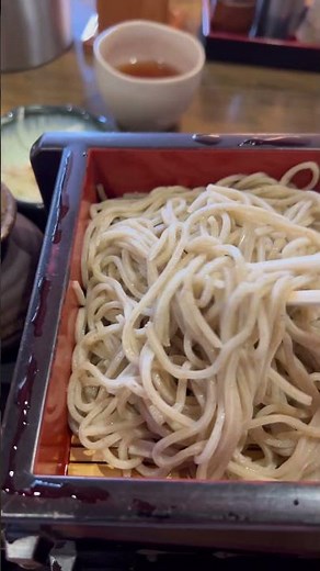 [Tokigawa Town Soba Restaurant] Shinshu Togakushi Soba Narikiya Curry Set #shorts #soba #handmade...