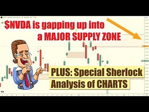 🔍 Sherlock Analysis: Nvidia ($NVDA) Earnings Gap at Major Supply Zone & Bitcoin Demand 📊