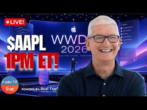 Apple's WWDC AI Overhaul: New Siri Sends AAPL to New Highs as Alibab | Stock Market Live