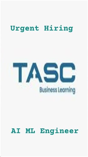 🚀 Tasc Business Hiring AI/ML Engineer 🔥 Bangalore Job | 2+ Years Experience | Apply Now #fresherzone