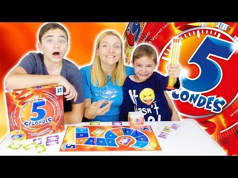 CHALLENGE 5 SECONDS - Who will be the fastest? - Board game