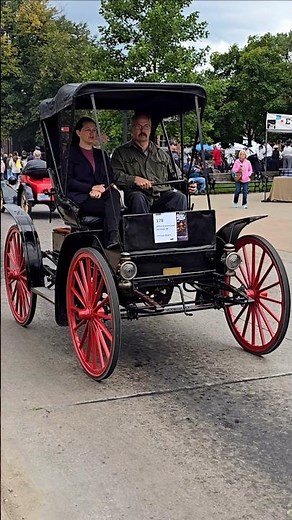 1910 Sears Motor Buggy Model K Drive By Engine Sound Old Car Festival Greenfield Village 2025