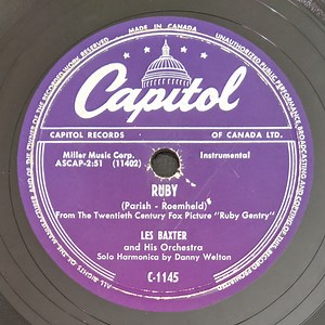 Les Baxter, His Chorus And Orchestra - Ruby / A Little Love