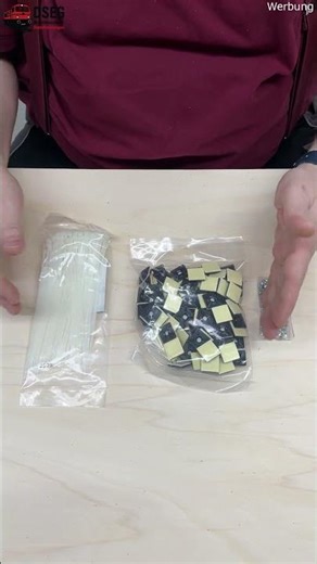 Saubere Verkabelung: Klebesockelset & Tools im Produktmontag