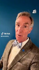 ‘Science rules!’ Bill Nye the Science Guy officially endorsed Kamala Harris in a video posted to her campaign account, calling Trump a ‘climate change denier.’ 🎵 Bill, Bill, Bill, Bill, Bill, Bill! 🎵 | NowThis Impact