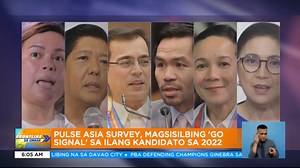 #FrontlineSaUmaga | Magsisilbing 'go signal' para sa mga pulitikong balak tumakbo sa 2022 elections ang mga survey na inilalabas ngayon, ayon sa political experts. #BilangPilipino2022 | via Camille Samonte For more latest stories, visit us at www.news5.com.ph | News5