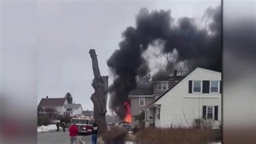 Crews battle fire at Worcester apartment building