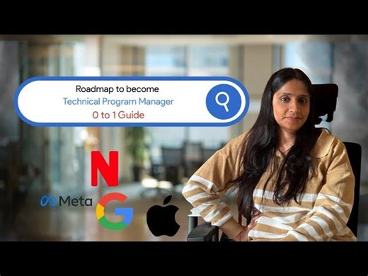 Roadmap to becoming a Technical Program Manager | Part 01 | Nikita Gandhi