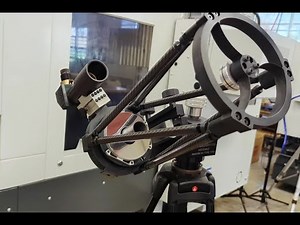 A student built telescope that launches machining careers inside the Laney Lunar Looker
