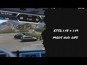 ETS2 1.49 : MODS HUD GPS