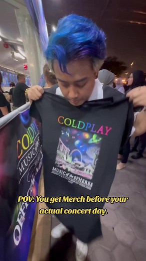 Coldplay Merchandise for Music of the Spheres World Tour