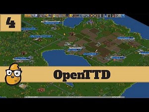 OpenTTD Ep. 4 - Let's Play Open Transport Tycoon Deluxe - Trucks Gone wild!