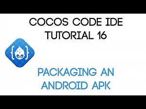 Cocos Code IDE V1 Tutorial 16 - Packaging An Android APK