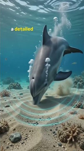 How Dolphins Use Sound to Hunt Invisible Fish | Nature's Hidden Superpower #shorts #usa