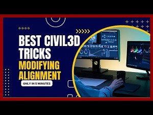 Modify Alignment in Civil 3D 2024 | AutoCAD Civil 3D 2024 | Dynamic Design Creations