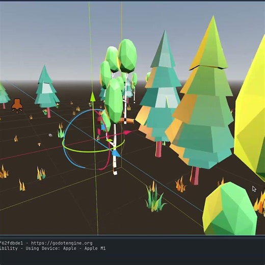 Easy 3D Forest in Godot in One Click (SAVE HOURS!)