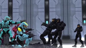 Red vs. Blue第十季第21集精彩打斗