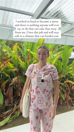 Nursing can be an environment that slowly hardens you if you’re not careful. You see a lot, you deal with pressure and sometimes the easiest way to cope is to switch off. But I never want to lose the part of me that cares deeply. Staying soft doesn’t mean you’re weak or incapable, it means you still treat people like people, not tasks. You can have boundaries, be clinically strong and still be kind. In a job that can toughen you up quickly, choosing to stay compassionate is something I’m going t