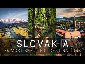 SLOVAKIA - 35 most beautiful destinations | Cinematic video