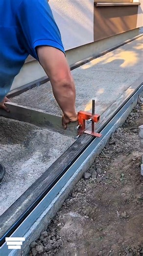 Genius Concrete Leveling Tool You’ve Never Seen Before! | Perfect Screed Rail for Concrete & Paving