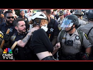 WATCH: Protesters Clash With Officers Outside ICE Broadview facility in Chicago | Kristi Noem N18G