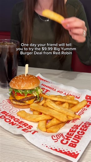 Red Robin Gourmet Burgers on Instagram: "It’s VERY important you know that you can now get the Big Yummm Burger Deal to-go for a limited time only! Available at participating locations."