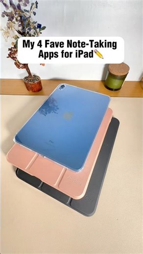 4 must-have iPad note-taking apps you HAVE to try! 🤸🏾‍♀️#ipadtips #shorts #digitalplanning #ipad