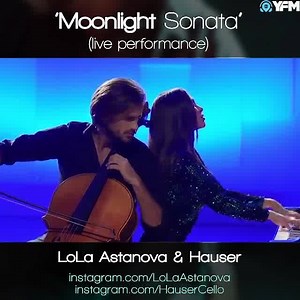 44K views · 561 reactions | Amazing musical performance full of emotion  LoLa & Hauser - 'Moonlight Sonata' [Live] | YFMusic+ 'Share Your Sound' | Facebook