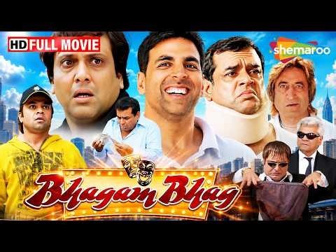 Best of Akshay Kumar | Bhagam Bhag (2006) Full Comedy Movie | Govinda, Paresh Rawal & Lara Dutta