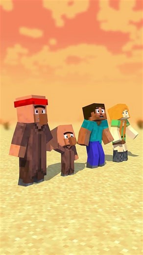 Can steve s alex Escape The Meteor? - funny animation