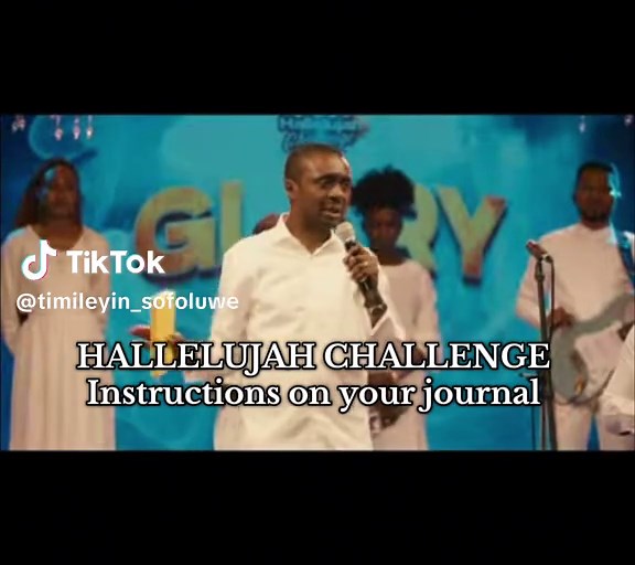 Hallelujah Challenge: Instructions for Your Prayer Journal