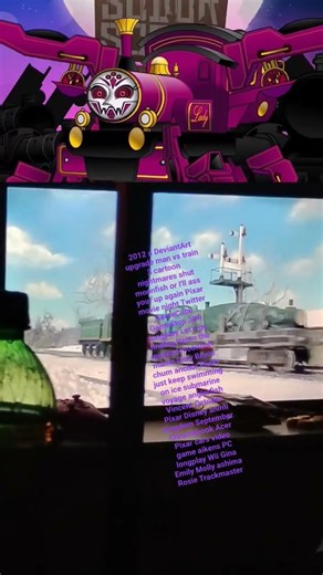 trains formers 4 cursed lady track arachnis vs Thomas spider robot op Thomas prime rosimus prime is